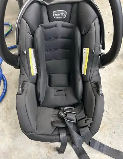 Evenflo car seat with base, View more