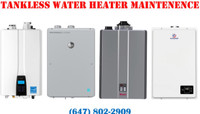 Tankless Water Heater/ Furnace Maintenance and Troubleshooting