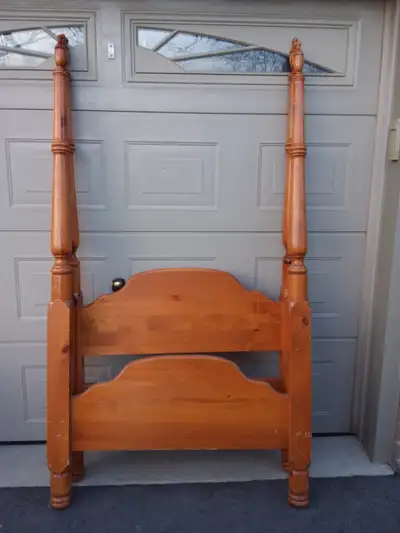 Single Four Poster Bed - $200, View more