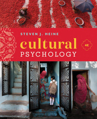 Cultural Psychology 4th Edition 9780393644692