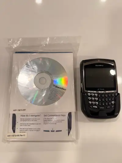 BlackBerry 7290 Telus with Software and Holster, View more