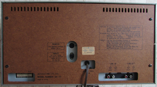 Magnétophone AKAI GX-77 reel to reel deck dans Chaînes stéréo  à Lévis - Image 3