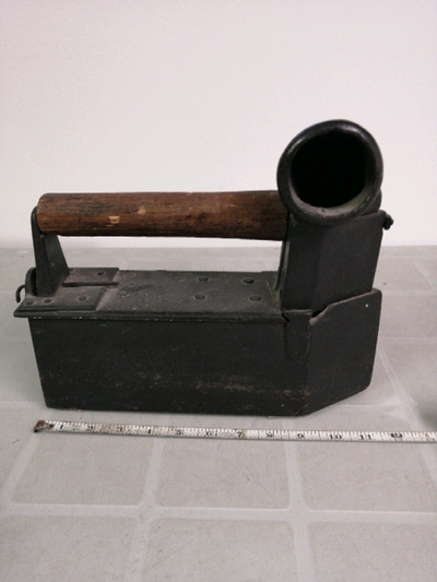 Antique Cast iron coal sad iron flat iron, View more
