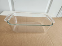 Pyrex 213R Baking Loaf Dish, 1.5 Quart, 1.5L, Clear $12