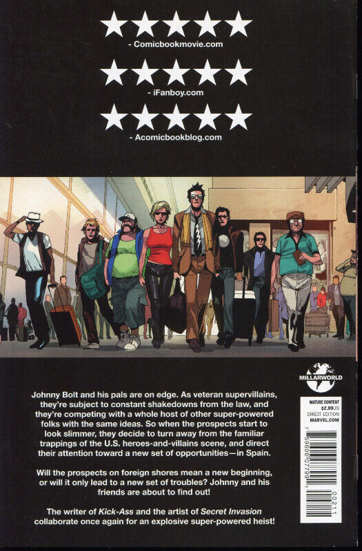 Supercrooks #2A - 9.0 Very Fine / Near Mint dans Comics & Graphic Novels in Calgary - Image 2