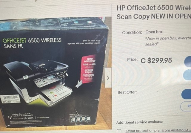HP Officejet 6500 Wireless in Printers, Scanners & Fax in St. Albert - Image 2