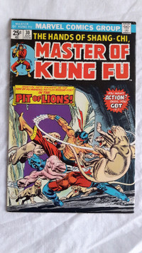 Shang-Chi Comics Master of Kung Fu #30 (1975)