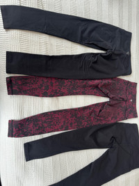 Girls jeans, leggings, shorts (Aritzia, lululemon) (size XS -S) 