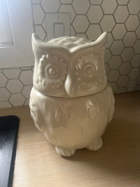 Threshold stoneware owl