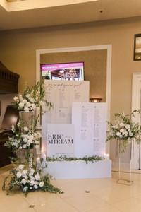 Seating Charts ! Wedding Welcome Signage + Seating Charts