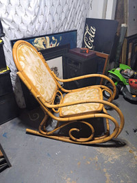 Antique Italian Bentwood Rocking Chair