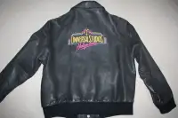 Universal Studios Leather Jacket / Coat. Size Large. Vintage
