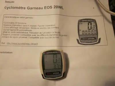 Cyclomètre Garneau E0S 20WL, View more