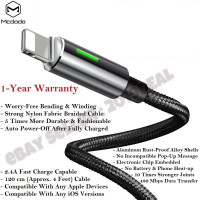 McDodo AUTO POWER-OFF IPHONE/IPOD/IPAD FAST-CHARGE/SYNC CABLE