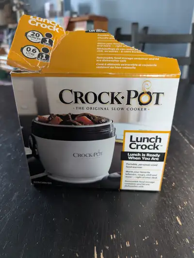 Crock Pot Lunch Crock, 0.6 litres - Excellent Condition, View more