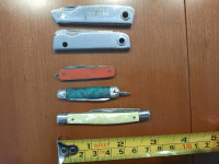 ANTIQUE POCKET KNIVES AND  POCKET MANICURE TOOLS