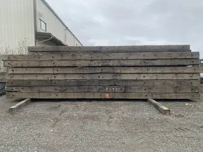 We have about 30 good used 4x20 crane mats for sale in the Terrace BC area. They are made of 4 piece...