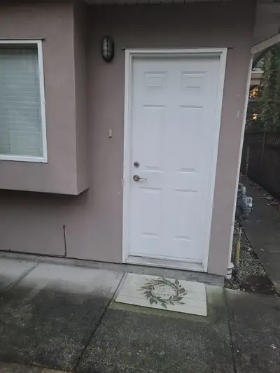 AVAILABLE NOW - 1 small 2 bedroom basement suite in front of a bus stop going north on Granville St...