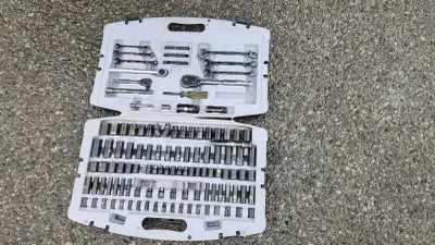 150 piece craftsman sicket/wrench set 100$$, View more