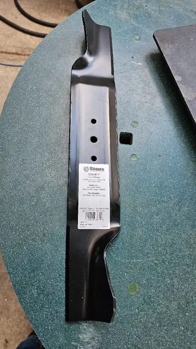 New Stens Hi-Lift Blade 335-877 for MTD 942-0473A Replaces OEM: Cub Cadet 742-0323, 742-0473, 742-04...