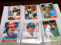 Assorted Baseball Cards O Pee Chee 1970's