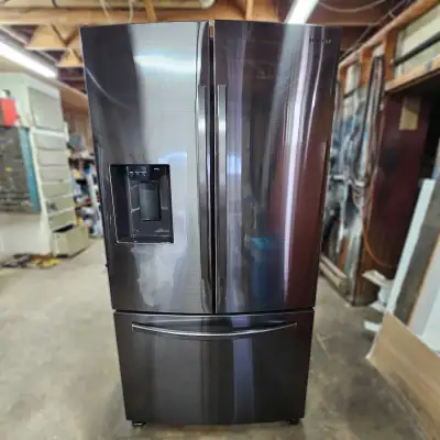 Réfrigérateur Samsung Black Stainless RF27T5201SR, View more