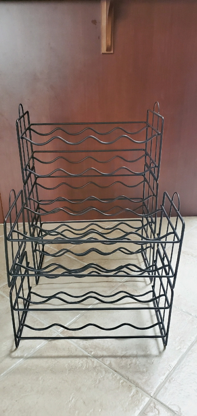 Wine Rack(s)- Stackable- 5 sections  in Kitchen & Dining Wares in Edmonton - Image 3