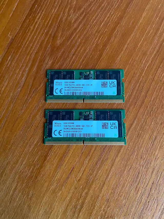 32gb 4800mhz laptop RAM in System Components in Mississauga / Peel Region - Image 2