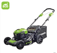 tool only New in box self propelled greenworks 40v 21” mower