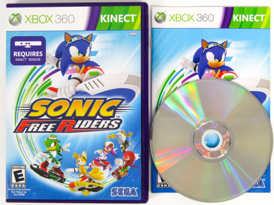 Like New Complete Sonic Free Riders Kinect Xbox 360 $19, View more
