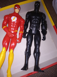 TWO  LARGE  ACTION  FIGURES