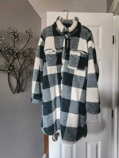 New coat jacket  fluffy fleece Teddy fluffy or sherpa, View more