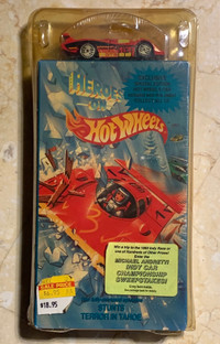 Rare 1991 Hot Wheels VHS