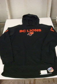 CFL Football BC Lions Hoodie Size Medium