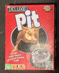 Pit Deluxe 2017 Card Game with Bell Hasbro Winning Moves 100%