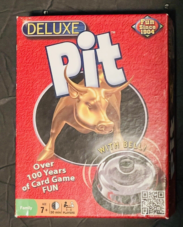 Pit Deluxe 2017 Card Game with Bell Hasbro Winning Moves 100% in Toys & Games in Regina