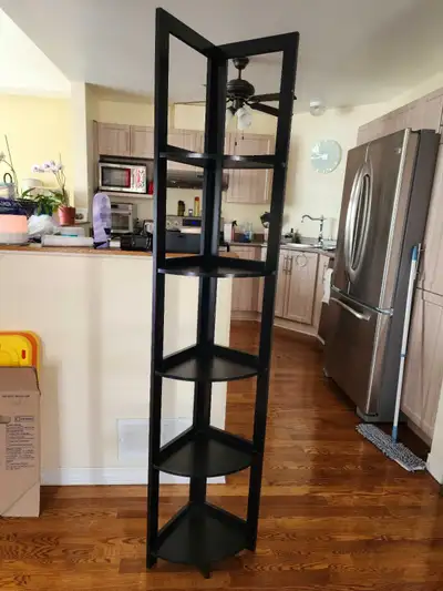 corner self, ladder shelf & small side table, View more