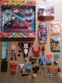 Transformers G1 and robots toy lot