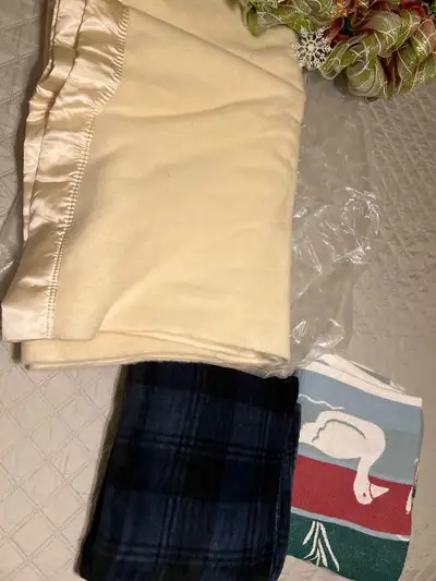Kenwood wool blanket and two others , View more