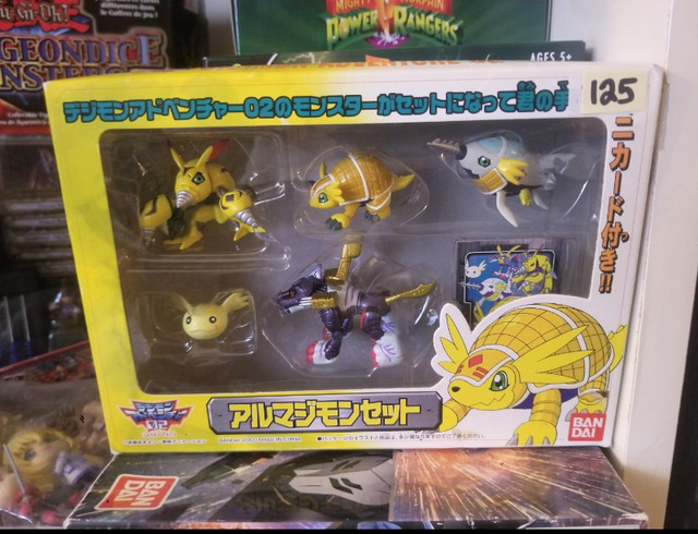 Bandai Digimon Adventure 02 Armadillomon Set (Japan) (new in box in Arts & Collectibles in Markham / York Region
