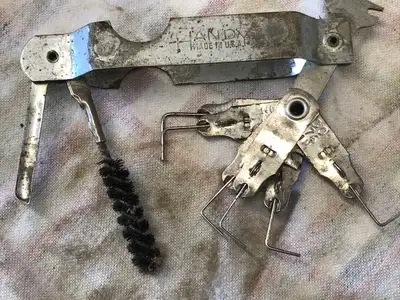 HANDY spark plug wrench Vintage spark plug adjusting and gapping tool For the vintage tool collector...