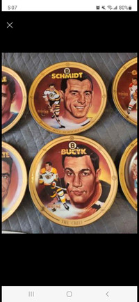NHL Legends of Hockey’s Golden Era decorative plate collection y