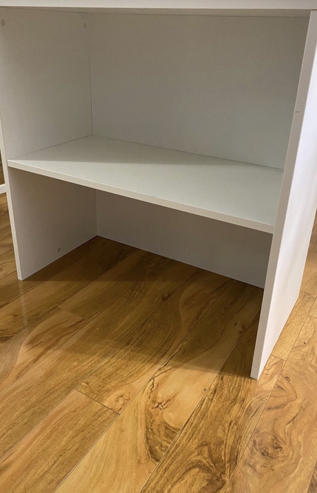 IKEA White Gallant Add On Unit Shelf/Bookcase Storage Bookcases