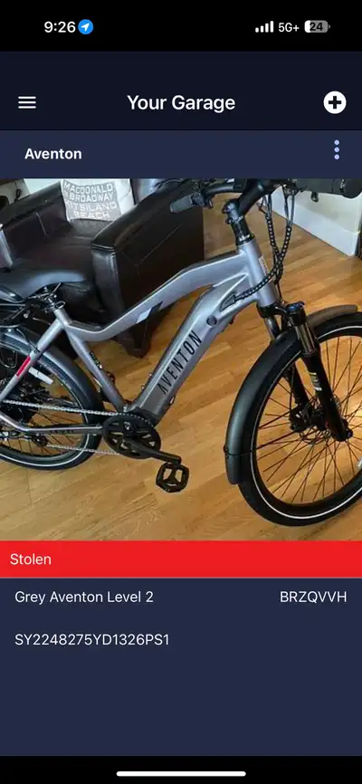 STOLEN AVENTON BIKE, View more