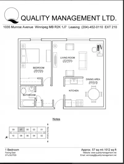 Hi im looking for someone to take over my lease on my 1 bedroom apartment 1035 munroe ave r2k 1j7 it...