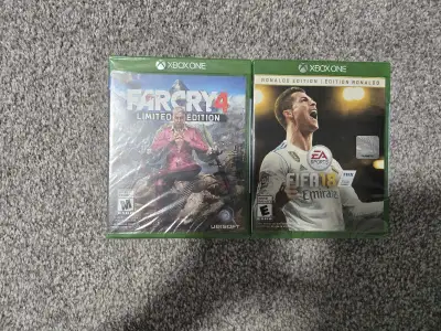 ***Sold Far Cry 4*** and FIFA 18 Xbox One, View more