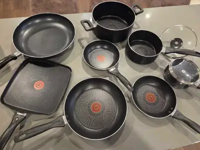 T-Fal Pot and Pan set, View more
