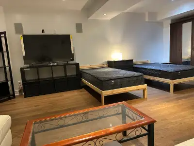 Full furnishings Bachelor basement in Woodbridge,.Main section is Major Mac and Weston rd.Close to a...