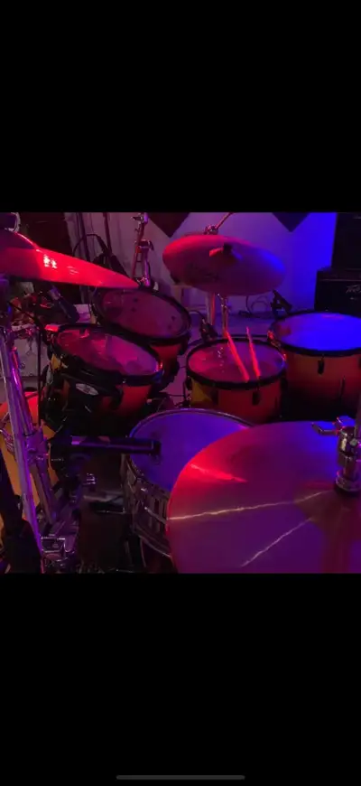 2012 pearl vision 6pc drumset, View more