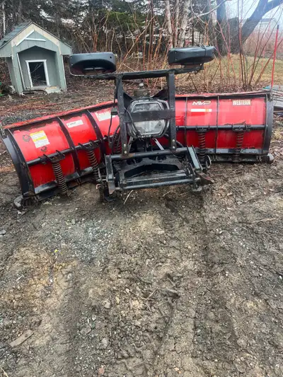 I have a western v blade that came off a 2003 ram 3500 it comes with truck mounts and wiring and rem...